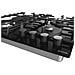 GTW642SYB Nero Da incasso 60 cm Gas 4 Fornello (i) - Foto miniatura 8