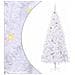 Albero di Natale artificiale Bianco 210 cm PVC e Acciaio - Foto miniatura 1