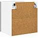 Armadio pensile Riga 2 pcs Rovere Nero 40 x 31 x 40 cm - Foto miniatura 9