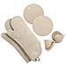 Set Di Guanti Da Forno In Silicone Da 6 Pezzi: Presine Resistenti Al Calore, Essenziali Per La Cucina Beige - Foto miniatura 3