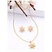 Set Orecchini e Collana Polvere di Stelle Dorata - Foto miniatura 1