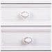 Comodino In Legno Con 2 Cassetti E 1 Ripiano Bianco 37x26,5x69,5.h Cm - Foto miniatura 8