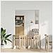 Recinto pieghevole per animali 4 pcs Rovere Sonoma - Foto miniatura 2