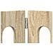 Recinto pieghevole per animali 4 pcs Rovere Sonoma - Foto miniatura 6