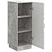 Credenza Grigio Cemento 33 x 34,5 x 87 cm Legno ingegnerizzato - Foto miniatura 3