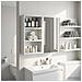 Armadio da bagno a muro con lo scaffale Bianco 30 x 10 x 50 cm - Foto miniatura 2