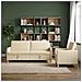 Set di Divani con Storage 2 pcs Crema Poliestere - Foto miniatura 3