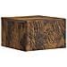 Tavolino da Parete Laterale 2 pcs Rovere Fumo 34,5 x 33 x 20 cm - Foto miniatura 2
