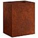 Vaso da giardino 2 pz Ruggine 40 x 30 x 40 cm Acciaio Corten - Foto miniatura 4