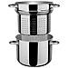 6L 220mm Acciaio inossidabile, Vetro temperato pentola - Foto miniatura 3