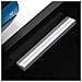 Set Parete Attrezzata Porta TV con Luci LED 5 pz Nero Lucido - Foto miniatura 7