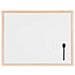 Lavagna Bianca Magnetica 45x60cm Cornice Legno Starline - Foto miniatura 1