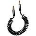 Cavo Audio Jack 3.5mm Maschio-maschio Aux Smartphone Cuffie Nero - Foto miniatura 5