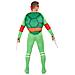 Travestimento Classico Da Raffaello Delle Tartarughe Ninja Per Adulto - Taglia: Xl - Foto miniatura 3