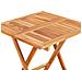 Set Da Bistrot 3 Pz Con Cuscini Verdi In Legno Massello Di Teak - Foto miniatura 6