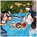 Coperta Da Spiaggia /picnic - 200x200 Cm - Blu - Foto miniatura 2