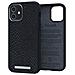 Cover Iphone 12 E 12 Pro In Pelle Di Salmone Premium Antiurto 2m Antracite - Foto miniatura 1