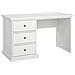 Scrivania Françoise, Scrittoio Multiuso, Tavolo Per Ufficio Porta Pc, Piano Di Lavoro, 130x62 H74 Cm, Bianco - Foto miniatura 20