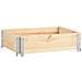 Collare per Pallet 60x80 cm in Legno Massello di Pino - Foto miniatura 1