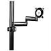 Flat Panel Dual Arm Pole Mount Nero supporto da parete per tv a schermo piatto - Foto miniatura 1