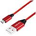 CU0151 cavo USB 0,3 m 2.0 USB A Micro-USB B Rosso - Foto miniatura 1