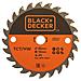Lama Tct Per Mini Sega Circolare A7525-xj Diam. 85 Mm Foro 10 Mm - 24 Denti Black Decker - Foto miniatura 1