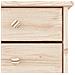 Scarpiera Alta 77x35x96 Cm In Legno Massello Di Pino - Foto miniatura 2