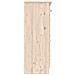 Scarpiera Alta 77x35x96 Cm In Legno Massello Di Pino - Foto miniatura 5
