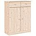 Scarpiera Alta 77x35x96 Cm In Legno Massello Di Pino - Foto miniatura 1