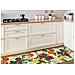 Tappeto Passatoia Cucina Antiscivolo Stampa Digitale Happy Dis. Frutta 52x90 Frutta - Foto miniatura 4