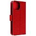 Custodia Per Iphone 15 Pro Max Copertina Portacarte Funzione Supporto Rossa - Foto miniatura 1