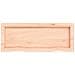 Ripiano a Parete 80x30x (2-6) cm Massello Rovere Non Trattato - Foto miniatura 3