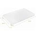 Cuscino Piatto Perforato Traspirante in Memory Foam per Bambini da 2 anni in su con Federa in Bamb? Ipoallergenico 50 x 30 x 5,5 cm - Foto miniatura 5