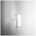 Applique Moderna Polar Alluminio Cromo Led 7w Luce Calda 30cm - Foto miniatura 1