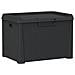 Baule Da Giardino Antracite 125 L In Pp - Foto miniatura 2