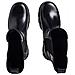 Chunky Combat Chelsea Booties Stivaletti Pelle Scarpe Donna Nero Eu 39, Yw0yw01495 0gt - Foto miniatura 3