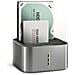 AXG ADSA-DC - Docking- und Kopierstation 2x 2.5'' / 3.5'' SATA USB 3.0 - Digital /Daten USB 3.2 Gen 1 (3.1 Gen 1) Type-A Grigio - Foto miniatura 1