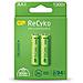 Recyko Confezione Da 2 Batterie Ricaricabili 1300 Mah Aa 1,2 V - Precaricate - Prodotto Con Materiali Riciclati Infer - Foto miniatura 1