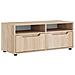 Mobile Tv Visnes Rovere Sonoma 100x40x38 Cm Legno Multistrato - Foto miniatura 2
