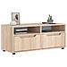 Mobile Tv Visnes Rovere Sonoma 100x40x38 Cm Legno Multistrato - Foto miniatura 1