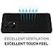 Custodia Back Cover Shell Rigida Antiscivolo Traforata Per Xiaomi Redmi Note 13 5g Black - Foto miniatura 2