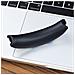 Archetto Nero Con Fibbia Compatibile Con Cuffie Anker Space Q45 - Pelle Proteica E Memory Foam - Foto miniatura 6