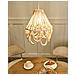 Lampadario Menik Legno Marrone Chiaro - Foto miniatura 1