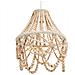 Lampadario Menik Legno Marrone Chiaro - Foto miniatura 4