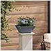 Vaso a Ciotola da Giardino 5 pcs Antracite 35 x 35 x 15 cm - Foto miniatura 4