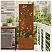 Schermo per privacy in giardino Ruggine 50 x 32 x 150 cm - Foto miniatura 2