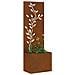 Schermo per privacy in giardino Ruggine 50 x 32 x 150 cm - Foto miniatura 3