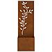 Schermo per privacy in giardino Ruggine 50 x 32 x 150 cm - Foto miniatura 6