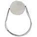 Anello In Argento Sterling ""fix White"" Cristallo Sfaccettato - Foto miniatura 4