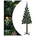 Albero di Natale snodato con 150 LED con supporto Verde 150 cm - Foto miniatura 1